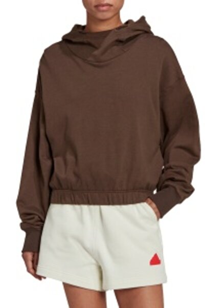 adidas hanorac supradimensionat din bumbac