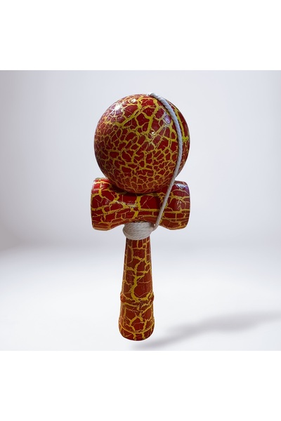 Universul Jucăriilor RED KENDAMA – Cracked Fire Model