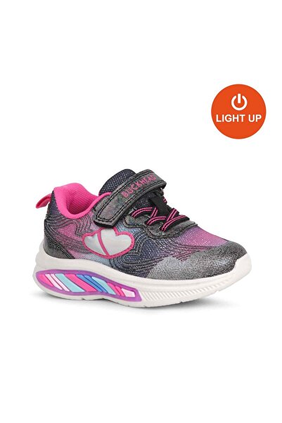 BUCKHEAD 3042 Nina Işıklı-Anatomik Kız Çocuk Ayk. Black