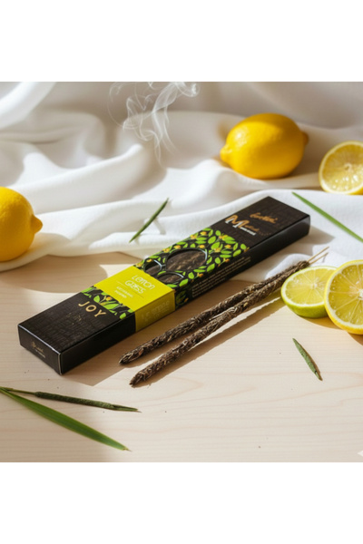 SultanofAura Sree Vani Manifest Lemon Grass Bitkisel Tütsü /Neşe ve şükür / E...