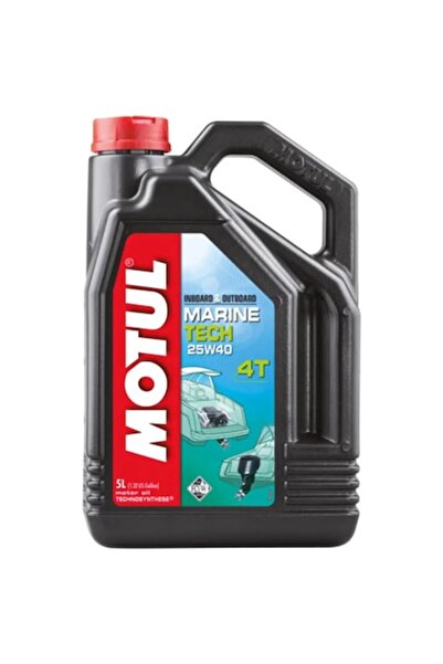 Motul Ulei Lubrifiant 4 Timpi 5 Litri, Motoare Benzina, Baza Sintetica, 25W-4...