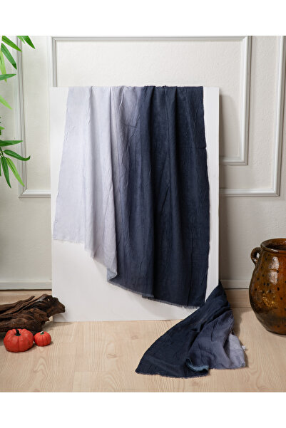 Elmira Atelier Kadın Bambu Kraş Degrade Eşarp Şal Modeli