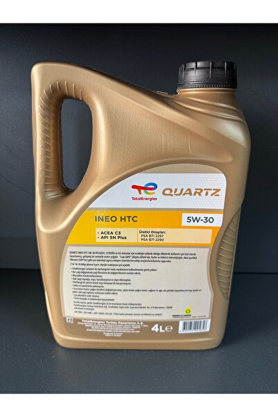 Trendyol'da Total Quartz Ineo Htc 5W-30 Motor Yağı Satın Al