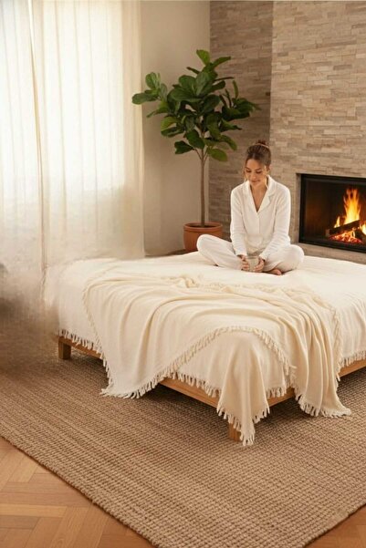 Limitless 4 Seasons Muslin Double Pike, Sofa Throw and Bedspread Cotton