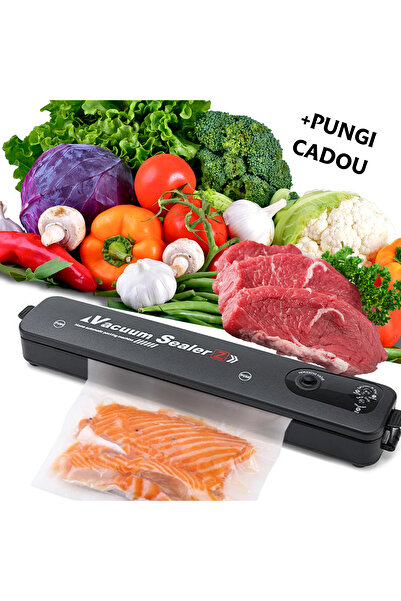 Mirunia Food Vacuum Sealer – Dry/Wet Vacuum, Quick Sealing, Fresh Keeping, Anti-Oxidation