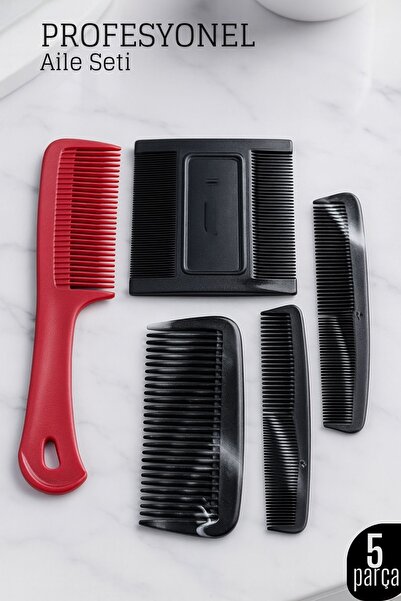 Transformacion 5-Piece Comb Set – Family Type, Suitable for All Hair Types 722414