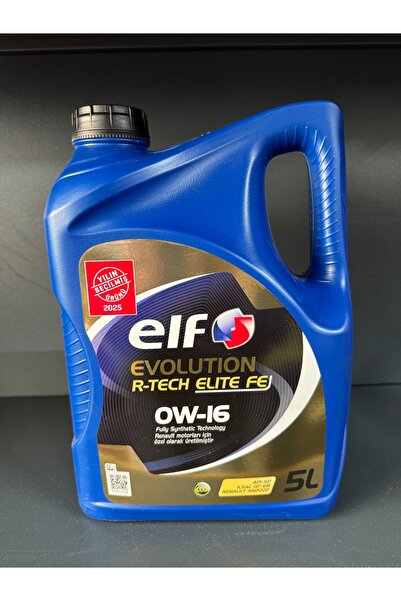 ELF Evolution R-TECH Elite FE 0W-16 DPF'li Motor Yağı 5 Litre-Dizel - 1.Sınıf...