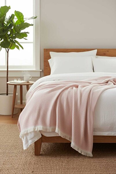 Findify Store 4 Seasons Muslin Double Pike, Sofa Throw and Bedspread Cotton