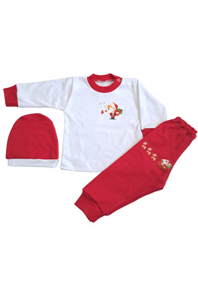Bubu Kids Creations Christmas costume for babies, consisting of 3 pieces (made in Romania)