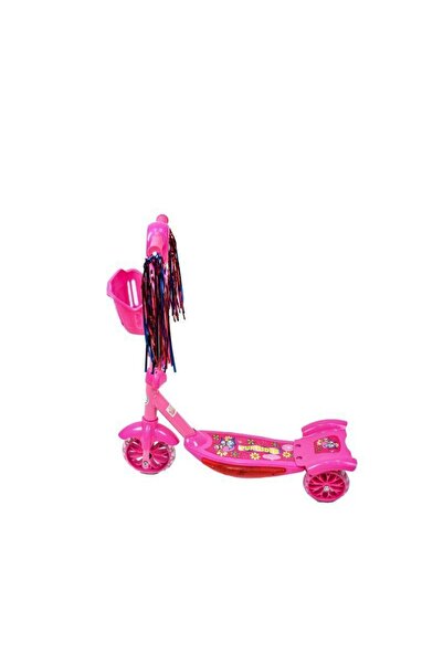 My modern game Small children's light-up scooter with sound effects and lights, 3 wheels, multi-colored
