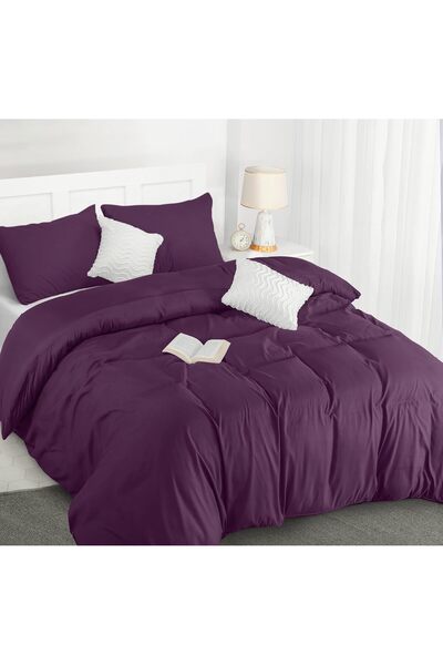 COM LIVING HOUSE HUSA DE PILOTA 240 X 260 CM MOV UNI