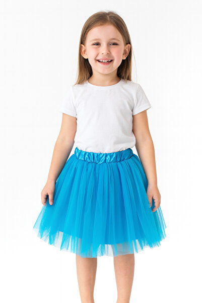 Modanguzel Girl's April 23 Tutu Skirt / Tulle Skirt