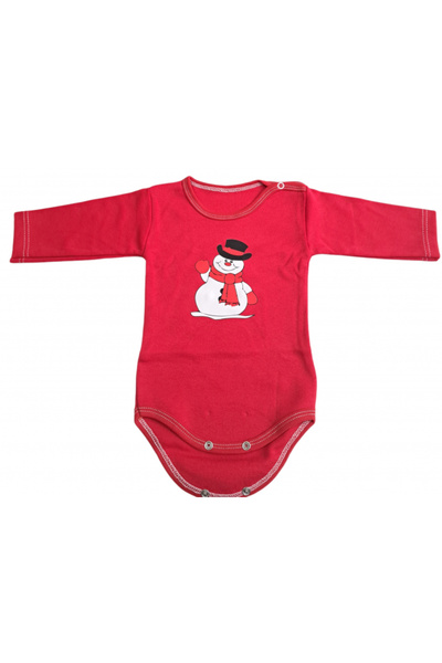 Bubu Kids Creations Long sleeve baby bodysuit - Made in Romania
