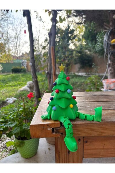 3D Hobby تمثال زينة شجرة عيد الميلاد - زخرفة عيد الميلاد ثلاثية الأبعاد بتصمي...