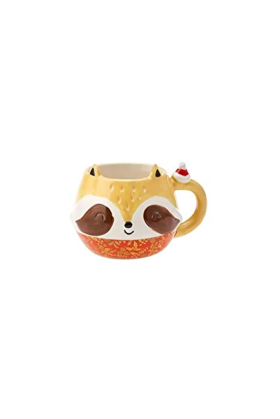 DREAM FASHION New Year Fat Raccoon Mug 380 ml