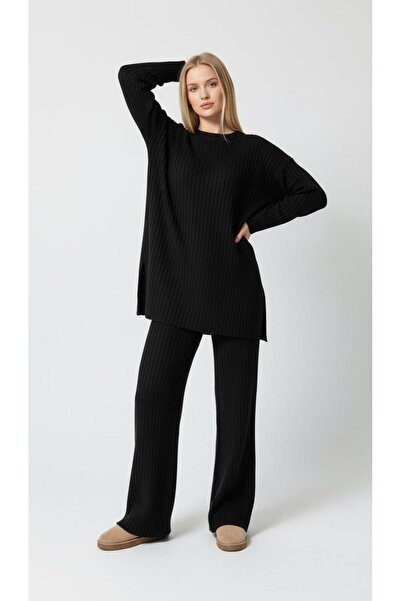 new ats Кашкорс Зимен плетен комплект от две части