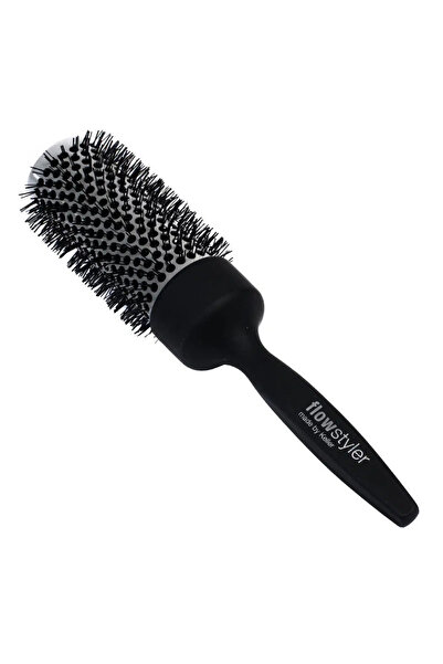 Keller Round hair brush with ceramic head and ionic bristles