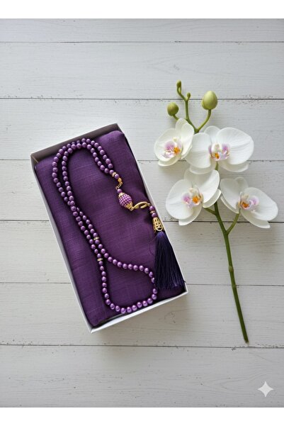 lifestyling Scarf Prayer Beads Set Mevlüt Gift