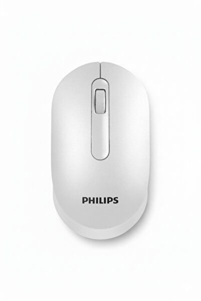 Philips M402 Kablosuz Mouse Beyaz Renk 2 Adet Pil Hediyeli ( Usb Alıcılı ) SP...