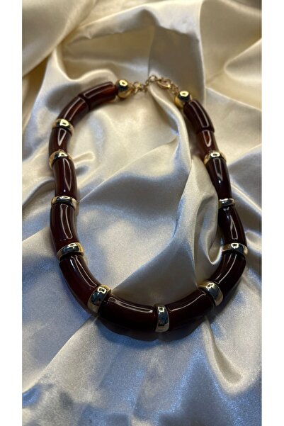 BUSİELLE JEWELRY Zara Model Lüx Kemik Kolye