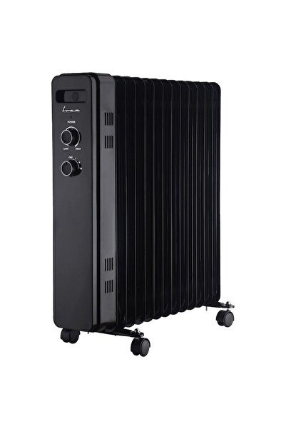 Tessari Radiator cu ulei Fram FOH-Y13BK, 13 aripioare, 2500 W, negru