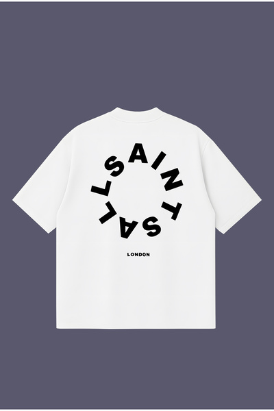 PURE POWER Tricou Allsaint Circle Boxy Fit supradimensionat unisex tricou – cu imprimeu |   Îmbrăcăminte de stradă