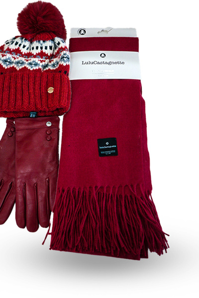 BASIC Hat, Scarf, Gloves Set