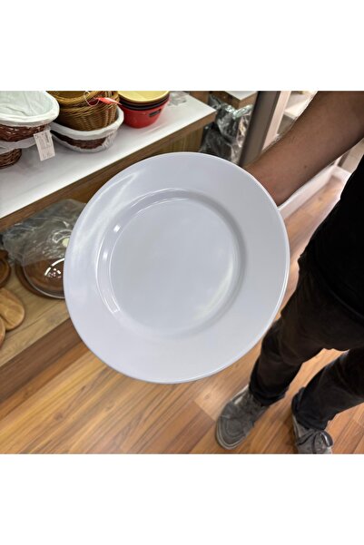 ASVEN Thermo 25 cm Klasik Yemek Servis Tabağı Melamin 10 Adet