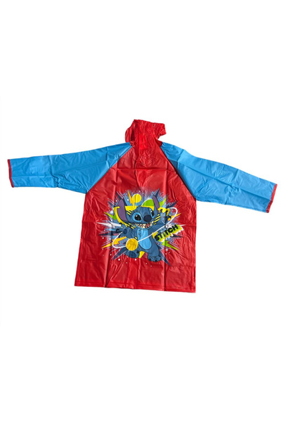 Lilo & Stitch PVC Rain Cape with Hood