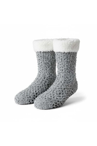 Aware Time Fleece-Lined Anti-Slip Sole Knee Socks