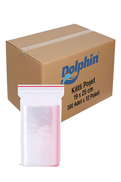 alp reklam 19×25 Ziplock Bag (Dolphin) Pack of 100