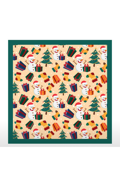 Purple Adv Σχεδιασμός Πρωτοχρονιάτικο κασκόλ για τον λαιμό