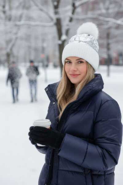 Aware Time Women's Fleece-Lined Beanie