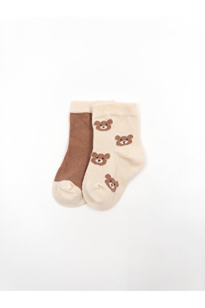 KARAMİLA 2-Pack Baby Socks Stitch-Free