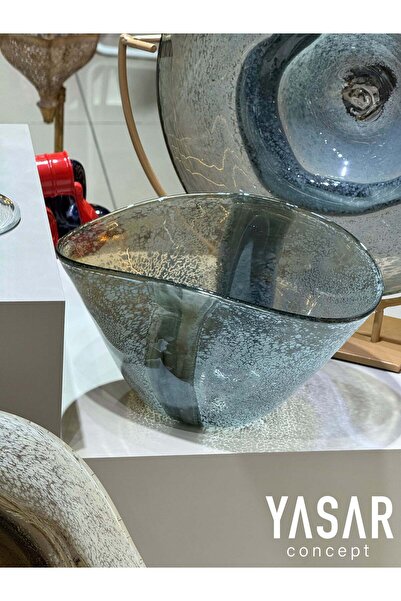 YASAR CONCEPT وعاء زجاجي من سموكينيفا