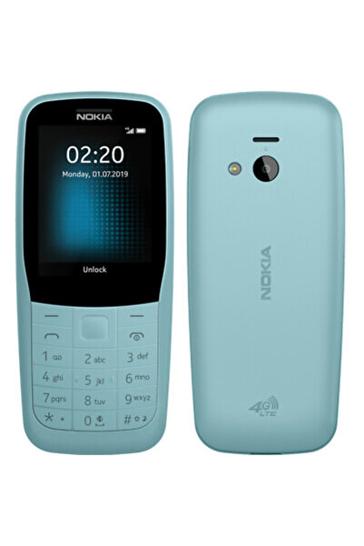 Geneic هاتف Nokia 220 الأصلي ثنائي الشريحة، مزود بتقنية Bluetooth، مفتوح من ا...