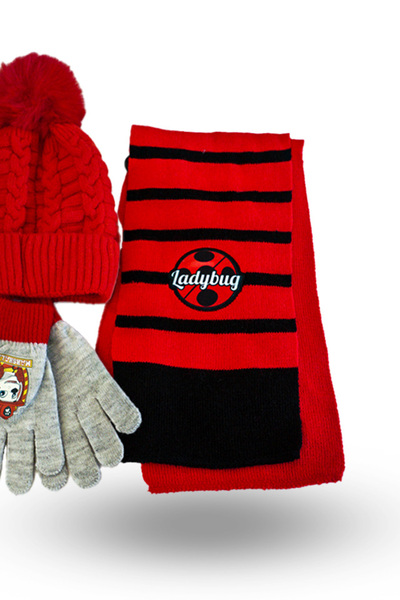 BASIC Hat, Scarf, Gloves Set