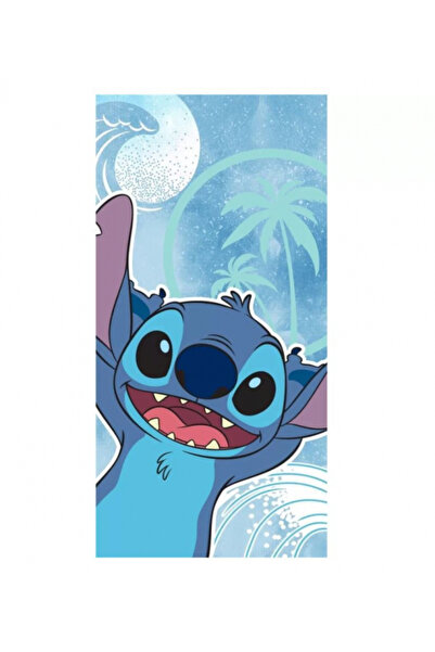 Lilo & Stitch Polyester towel Waves fast dry, 140 x 70 cm