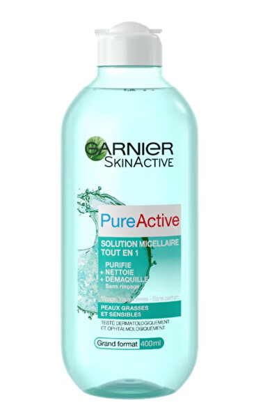Garnier Pure Active 3 in 1 Micellar Water for Combination and Oily Skin