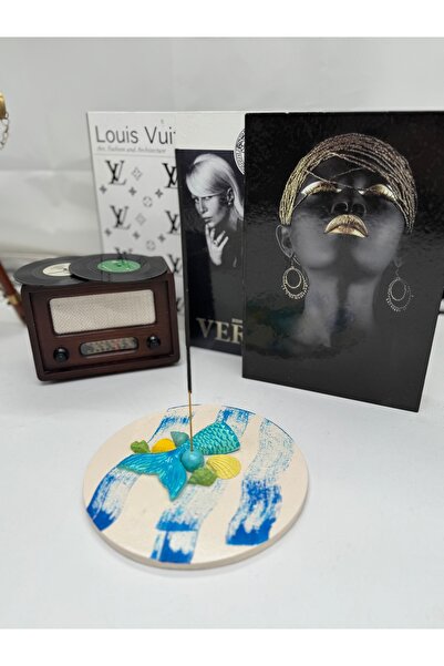 ASTERYA HOME ASTERYA EL YAPIMI DENİZ KIZI DEKORATİF TÜTSÜLÜK
