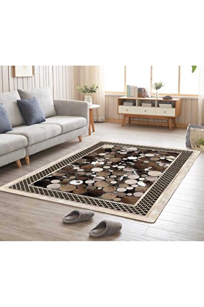 DERAS TEAM Digital Print Modern Rug 80 x 150 CM