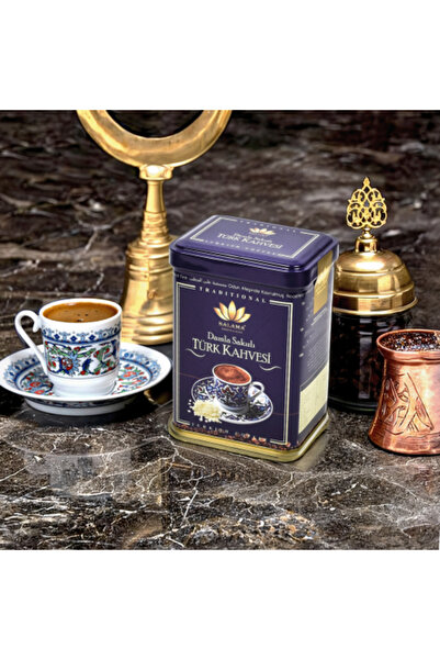 kurukahveci nuri toplar قهوة تركية مستكة ٢٠٠ ج (محمصة على الحطب)