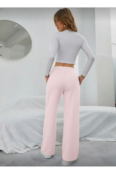 SLAW REZZ Women's Sweatpants Winter 3-Thread Fleece Lined Baggy Sweatpants