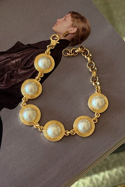 Trendy Butik Pearl row bracelet