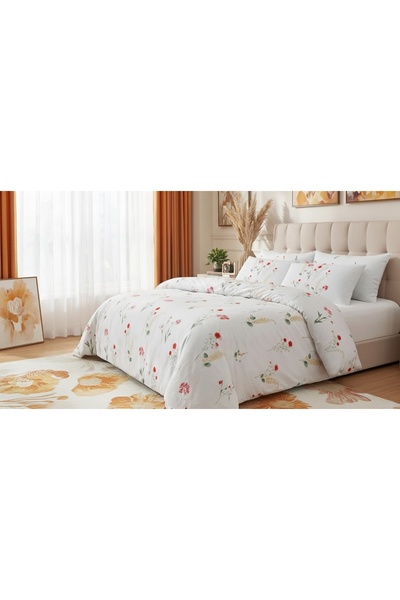 AL-SARIHI GROUPS TAÇ Turkish Double Duvet Set, 4 Pieces