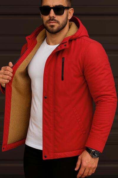 Delpino Water and Windproof Long Hooded Coat