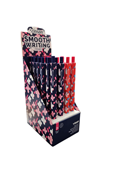 Vinson Set 24 pixuri OIL GEL, 0.5mm grosime, SMOOTH WRITING