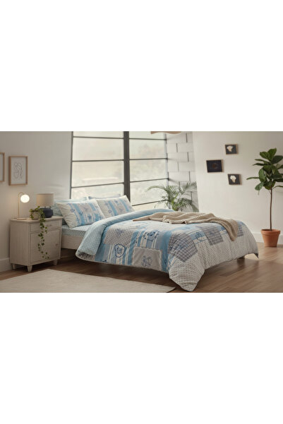 AL-SARIHI GROUPS TAÇ Turkish Double Duvet Set, 4 Pieces