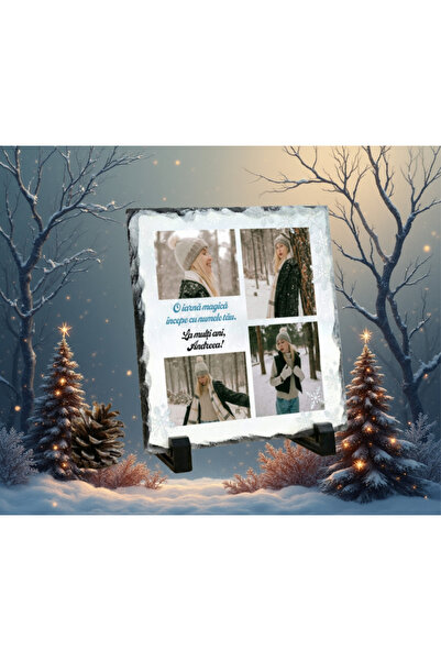 CrisPrint St. Andrew's gift slate board with pictures