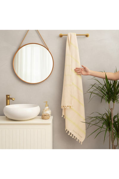 Limitless Cotton, Soft Luxury Bath Towel, Peshtamal 100X180 Cm.